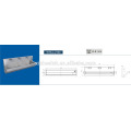 Stainless Steel Washing Trough with Tap Holes, 210cm Wall Mounted Scrub Sink for Surgical Use